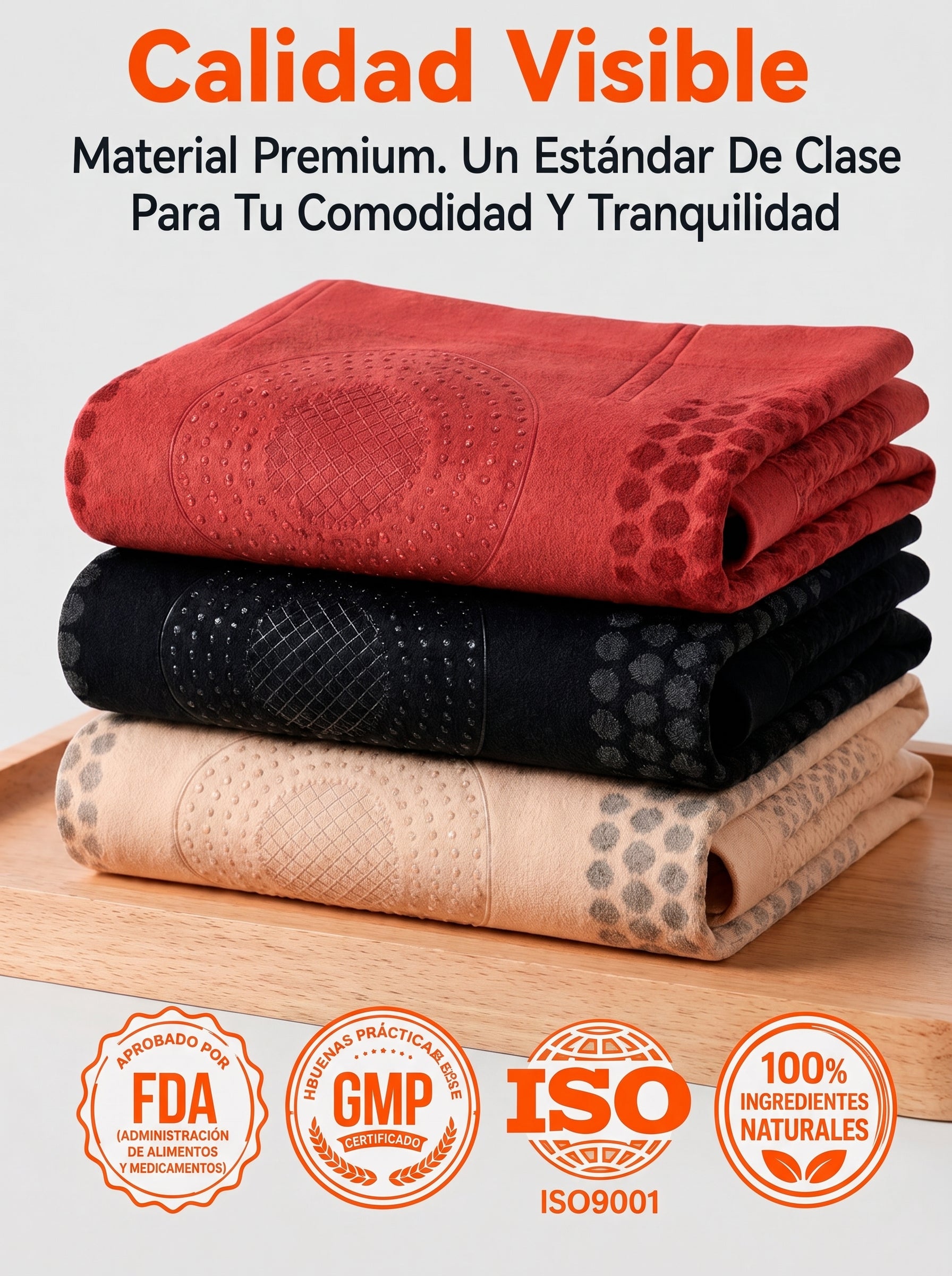 Tienda Oficial de la Marca |Pantalones Cortos 4 en 1 para Moldear el Cuerpo y Quemar Grasa con Micro-Partículas