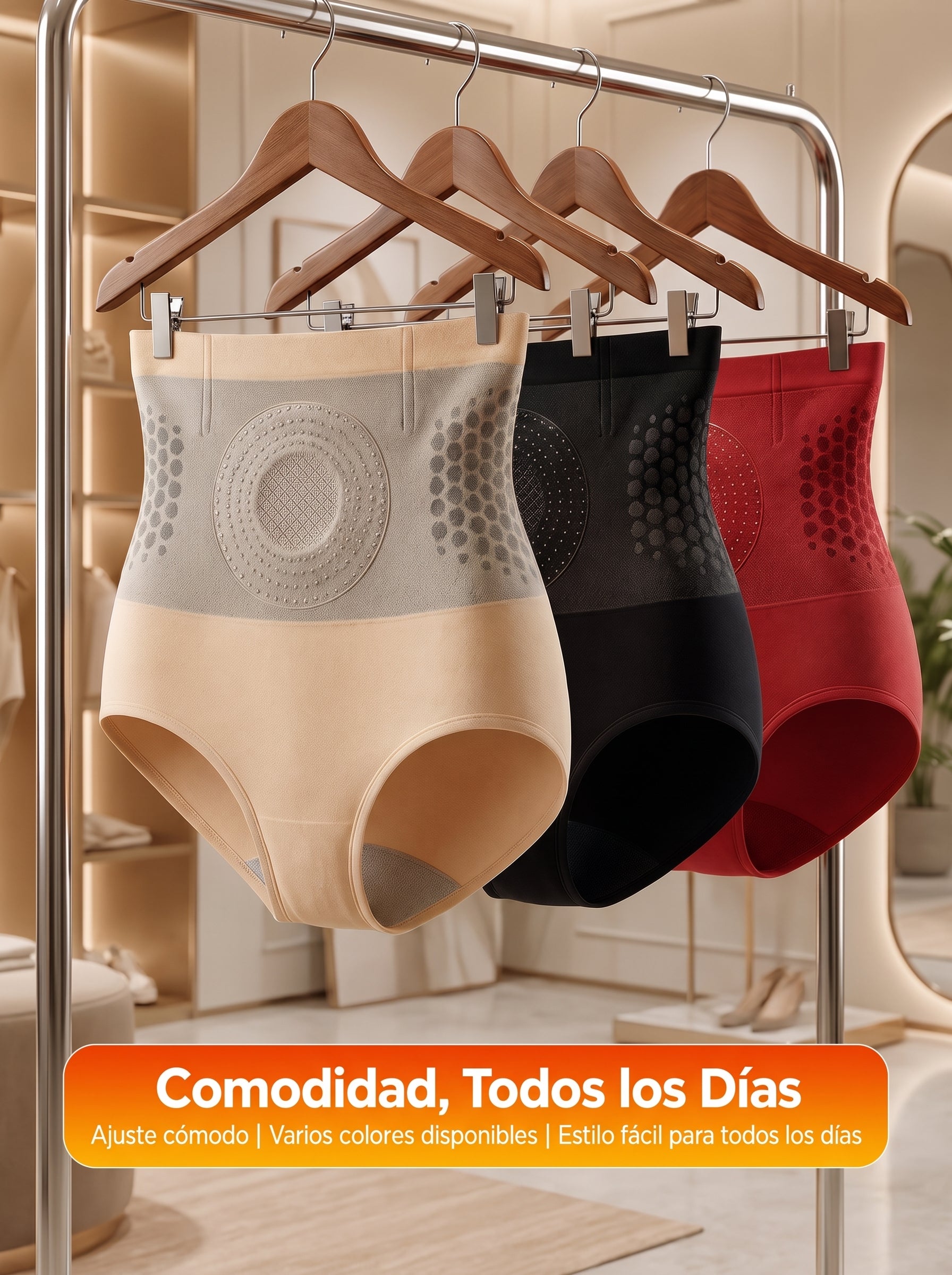 Tienda Oficial de la Marca |Pantalones Cortos 4 en 1 para Moldear el Cuerpo y Quemar Grasa con Micro-Partículas